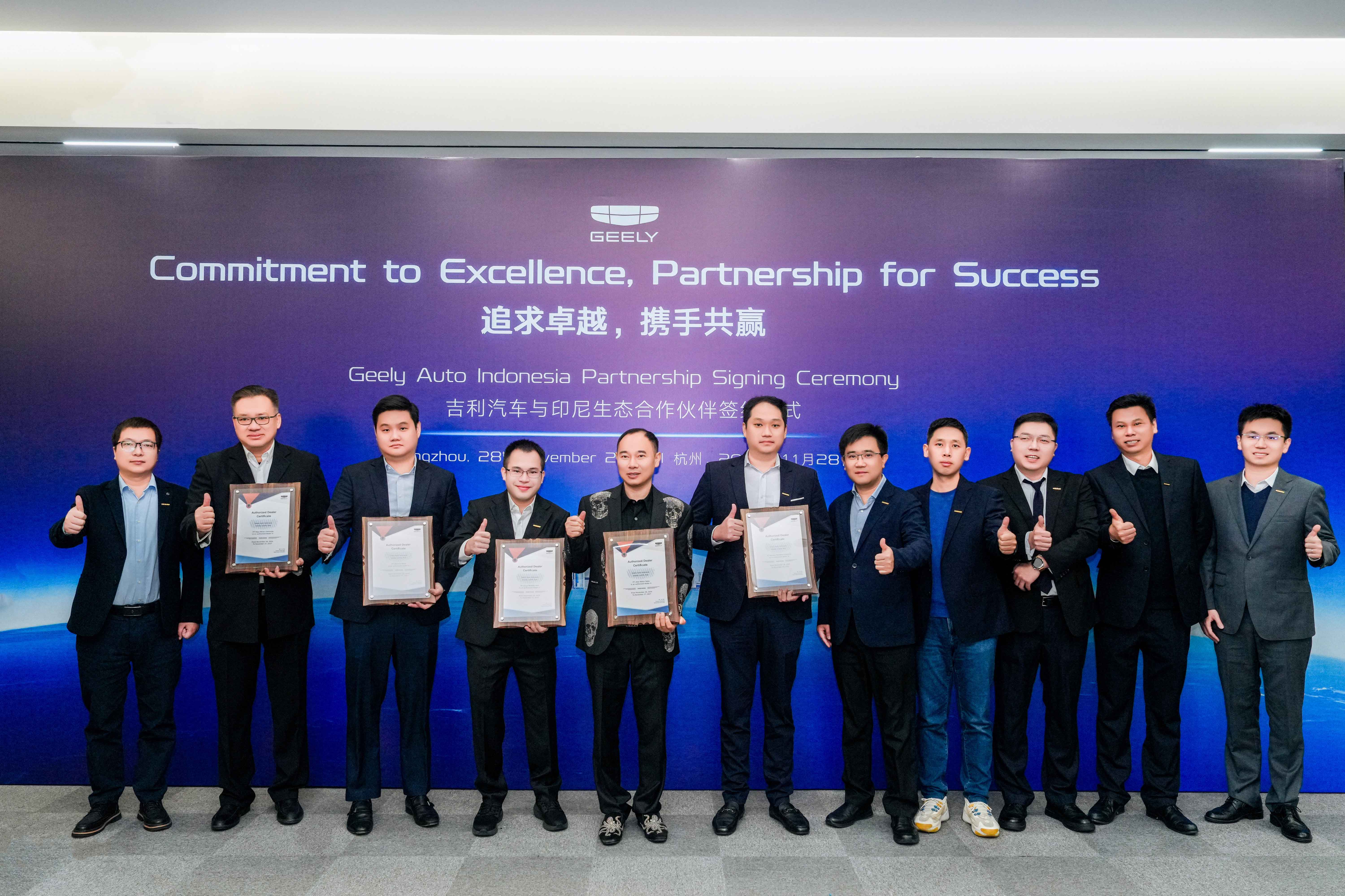 Geely Auto Partners with Indonesian Dealers to Electrify the Market